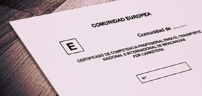 Ejemplo de Certificado de Aptitud Profesional para el Transporte en España